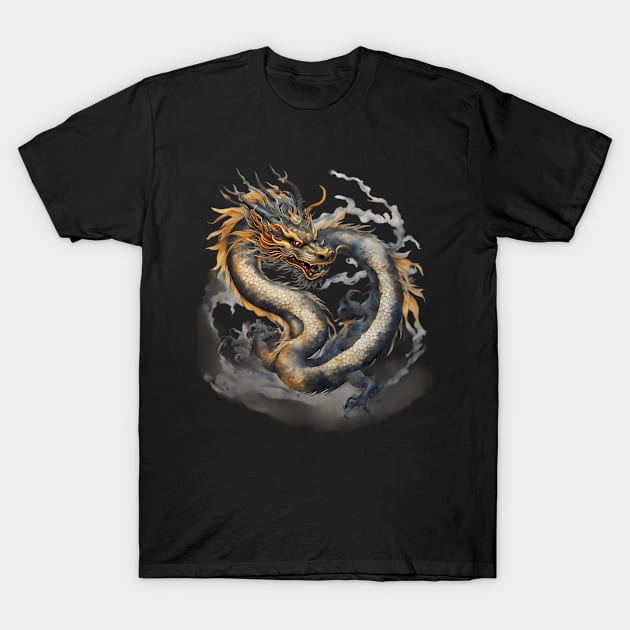 Ancient Dragon T-Shirt by animegirlnft